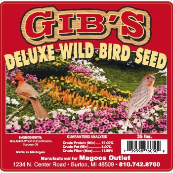 Gibs Deluxe Wild Bird Seed 33lb