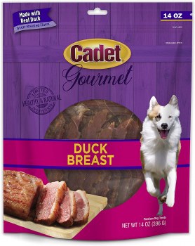 Cadet Gourmet Duck Breast Dog Treats 14oz