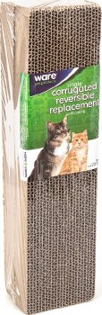 Ware Corrugated Reversible Replacement Scratcher, Cat Furniture Scratchers, Single 2 pack