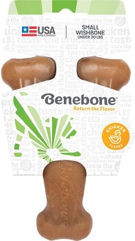 Benebone Chew Good Wish Bone with Real Chicken Small