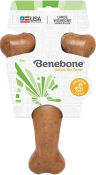 Benebone Chew Good Wish Bone with Real Chicken Jumbo Large