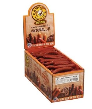 Happy Howies Lamn Sausage 4 inch, case of 80
