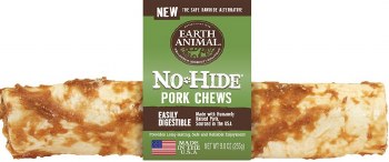 Earth Animal No Hide Pork Chew 12 count 11 inch