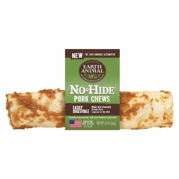 Earth Animal No Hide Pork Chew 24 count 7 inch