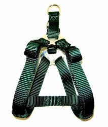 Hamilton Adjustable Easy-On Step-In Style Dog Harness, 10-16 inch chest, Black