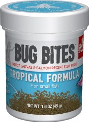 Fluval Bug Bites Small Tropical Formula, Fish Food, 1.59oz