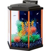 Aqueon LED Aquarium Kit Orange NeoGlow 8 Gallon