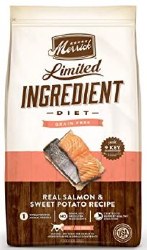 Merricks Grain Free Limited Ingredient Formula Salmon and Sweet Potato Recipe Dry Dog Food 22lb