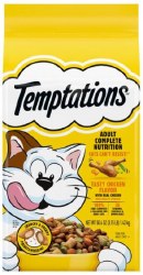 Temptations Tasty Chicken, Dry Cat Food, 3.15lb