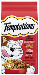 Temptations Block Party BBQ, Dry Cat Food, 3.15lb