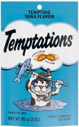Whiskas Temptations Tempting Tuna Flavor Cat Treats 3oz