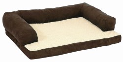 Petmate Aspen Bolster Orth Bed 35 inch x 25 inch