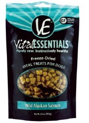 Vital Essentials Freeze Dried Alaskan Salmon Dog Treats 2.5oz