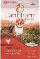 Earthborn Holistic Weight Control Grain Free Natural Dry Dog Food 4lb