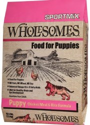 Wholesomes Chicken and Rice Puppy, Dry Dog Food, 16.5lb