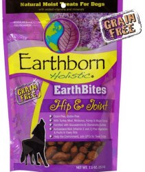 Earthborn Holistic EarthBites Hip and Joint Natural Moist Treats For Dogs 7.5oz
