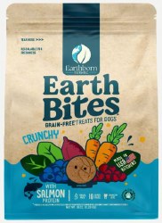 Holistic Earthbites Grain Free Bites Salmon, Dog Treats, 7oz