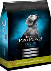 Purina Pro Plan Weight Management Chicken & Rice Dog, Dry Dog Food, 34lb