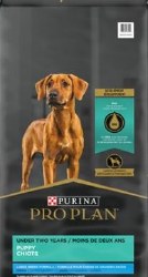 Purina Pro Plan Large Breed Puppy Formula Chicken and Rice Recipe, Dry Dog Food, 18lb