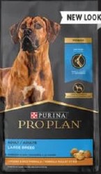 Purina Pro Plan Adult Large Breed Formula Chicken and Rice Recipe, Dry Dog Food, 34lb