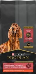 Purina Pro Plan Adult Sensitive Skin and Stomach Formula Salmon and Rice Recipe, Dry Dog Food, 16lb