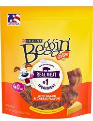 Purina Beggin Strips Bacon and Cheese, 40oz