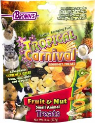 FMBrown's Tropical Carnival Fruit & Nut Small Animal Treats 8oz