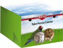 Kaytee Take Home Cardboard Small Animal Carrier, Small