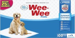 Four Paws Wee Wee Pads 22x23 , 100 Count