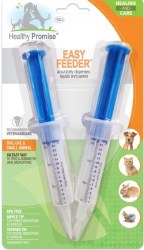 Four Paws Easy Feeder Hand Syringe for Small Animals, 1 2oz Capacity, 2 Count