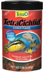 Tetra Cichlid Flakes Fish Food 1.58oz