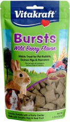 Sunseed Vitakraft Vitakraft Bursts Wild Berry, Small Animal Treat, 1.76oz