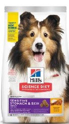 Hills Science Diet Adult Sensitive Stomach and Skin Formula Chicken Recipe Dry Dog Food 4lb