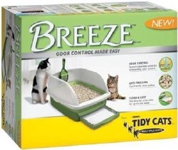 Purina Tidy Cats Breeze Cat Litter Box System, Cat Litterpan