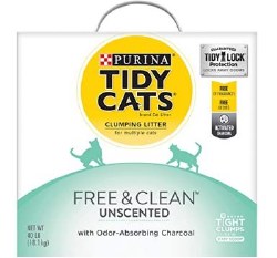 Purina Tidy Cats Free & Clean, Cat Litter, 40lb