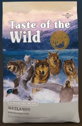 Taste of the Wild Wetlands Canine Roasted Grain Free, Dry Dog Food, 14lb