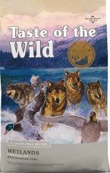 Taste of the Wild Wetlands Wild Fowl Recipe Grain Free Dry Dog Food 28lb