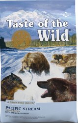 Taste of the Wild Pacific Stream Salmon Recipe Grain Free Dry Dog Food 28lb