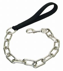 Giant Chain Leash With Nylon Handle 10mm 30 inch