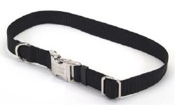 1 inch x 14-20 inch Adjustable Collar Titan Black