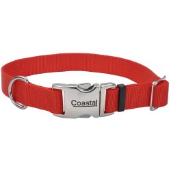 3/4 inch x 14-20 inch Adjustable Titan Collar Red