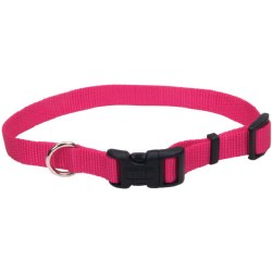 3/8 inch x 8-12 inch Adjustable Collar Extra Small Pink