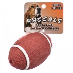 Rascals Latex Football 4 inch Brown