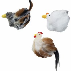 Spot Birds of a Feather with Catnip, Assorted, Cat Toy, 6 inch