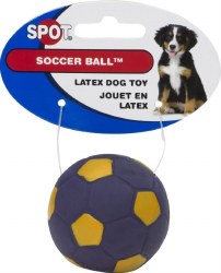 Spot Latex Soccer Ball, Assorted, 2 inch