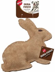 Spot Dura-Fused Leather Rabbit, Tan, 7.5 inch