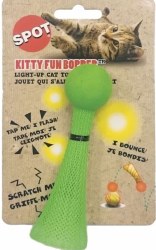 Spot Kitty Fun Boppers, Light Up when Bounced, 4in