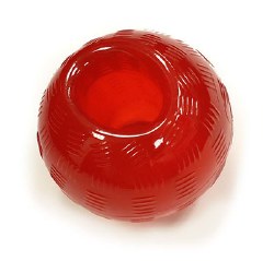 Spot Play Strong Rubber Ball, Red, 3.25 inch