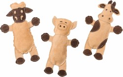 Spot Dura Fused Leather Barnyard Animals Assorted 14 inch