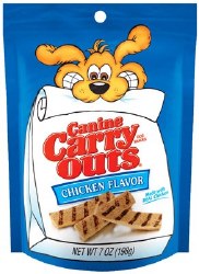 Canine Carry Outs Chicken Flavor Dog Treats 5oz